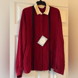 Dior blouse vintage silk 100%